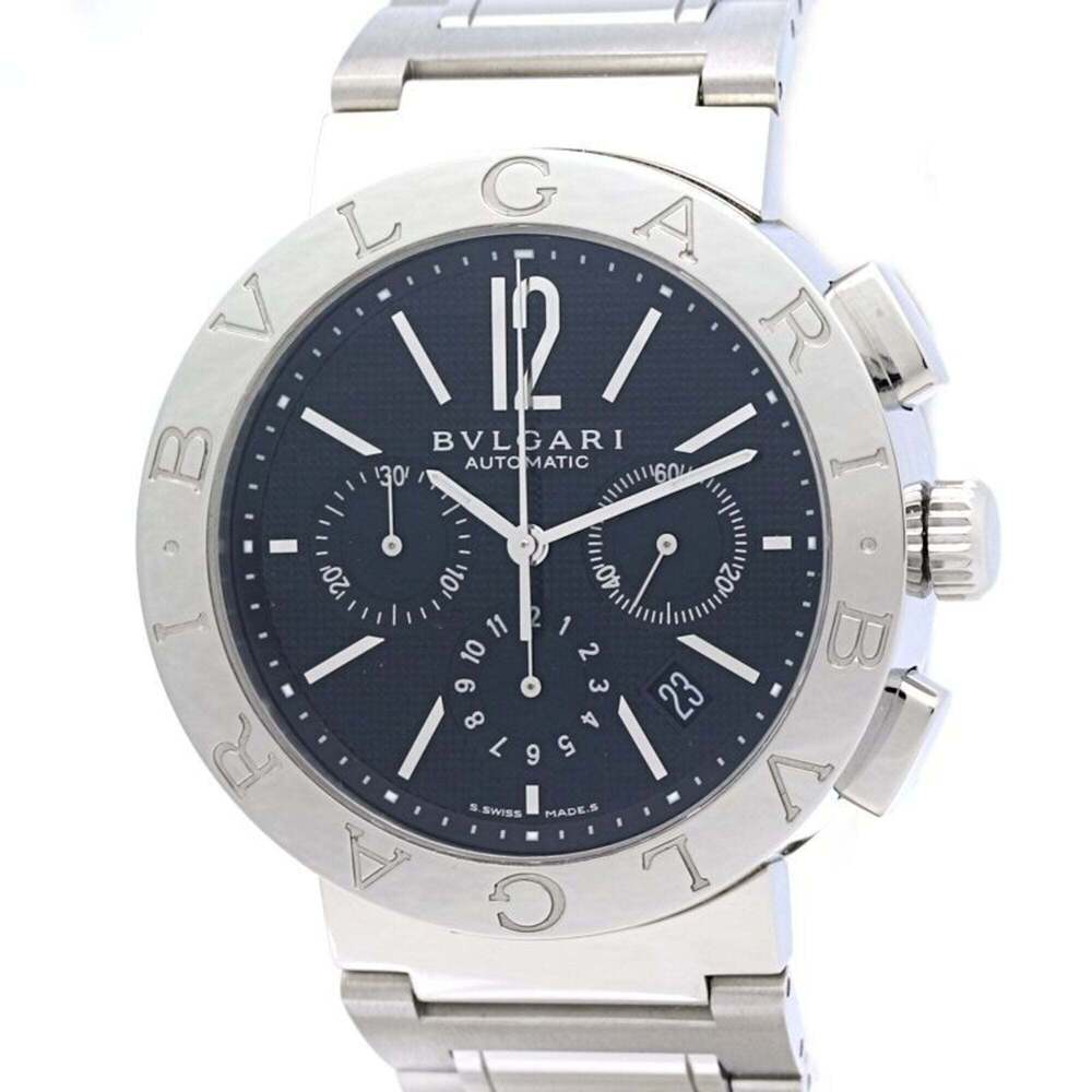 BVLGARI Bulgari Chronograph BB42BSSDCH BB42SSCH Men's Watch SS 40238